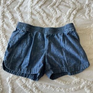 Lands End Girls Denim Shorts